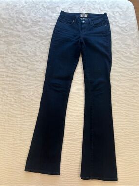 PAIGE Navy Flare Jeans